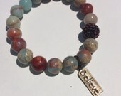 Believe Charm Bracelet