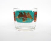 Vintage Ice Bucket Hazel Atlas Glass Bowl Eagle American Colonial Patriotic Symbols Retro Home Decor Entertaining 4th of July