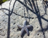 Swarvoski Crystal Starfish Charm Necklace