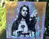 Sacred Heart Of Lana Del Rey canvas
