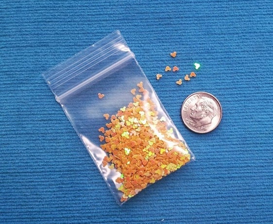 Golden Mickey Mouse Spangles Sprinkles Glitter Pixie Dust for Fish Extender FE Gift