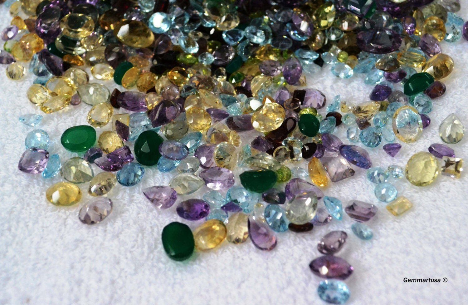 Over 150 Carats Mixed Gem Natural Loose Gemstone Mix by GemMartUSA