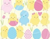 60% OFF Last day chick bird clipart for scrapbooking, commercial use, vector graphics, digital clip art, digital images - PGCLPK510 Il_170x135