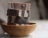 Sandlewood Vanilla Handmade Cold Process Soap. Unisex Scent
