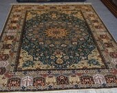 Super Fine Persian Silk rug- handmade 100% silk