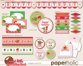 Red Riding Hood - INSTANT DOWNLOAD - Complete Party Kit - Printable Decoration by Paperholic Il_170x135