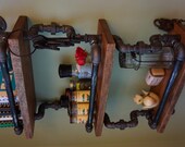 Gourmet Kitchen Three Level With Catch Bar For Each Shelf