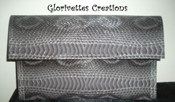 Snake Skin Print Clutch Purse 3 Different Colors