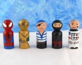 Ultimate Boys Action Adventure Peg People Set