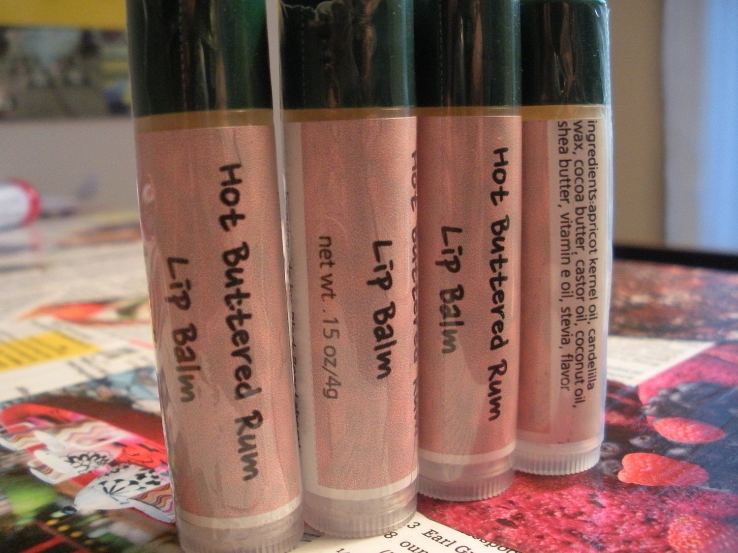 SALE - Hot Buttered Rum Lip Balm