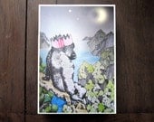 Gorilla's Birthday  -  A5 Print