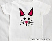 Baby Girl Easter Bunny Onesie - Easter Bunny t-shirt Baby Girl - Baby Girl Easter tshirt - t shirt for Easter Baby Girl - Bunny Costume -