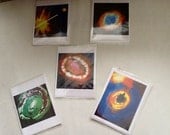 Original Astropaintings Set of Five 4 x 6 Blank Note Cards