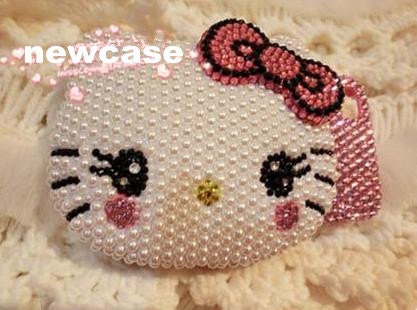 iphone4  case bling iphone4scase   Mary cats kitty luxury edition rhinestone phone caseunique iphone case  sj34