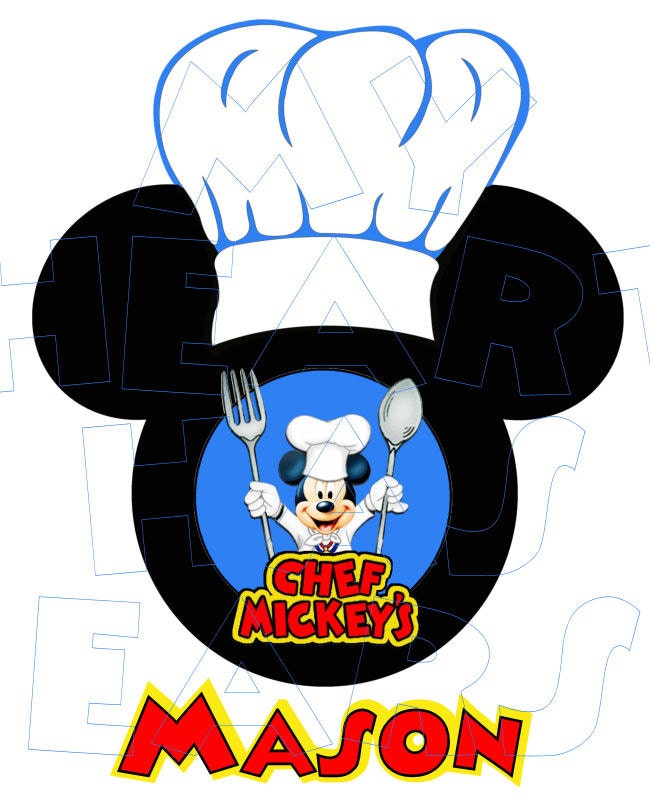mickey mouse chef clipart - photo #43