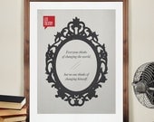Minimalist Quotation Print - Leo Tolstoy