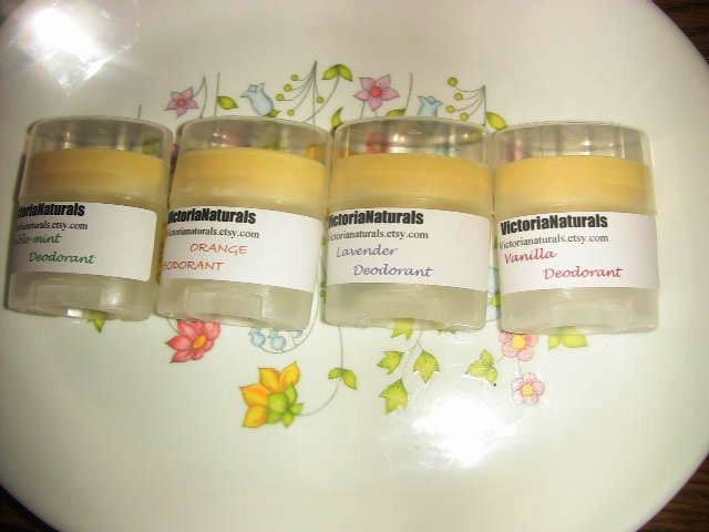 Buy antiperspirants alzheimers - VictoriaNaturals Sample/Travel size deodorants. lavender deodorant, vanilla deodorant, orange deodorant, white chocolate deodorant.