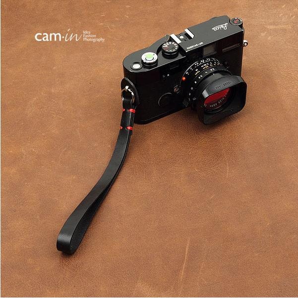 Cam-in - Handmade DSLR  Leather Camera Wrist Strap - CAM3011