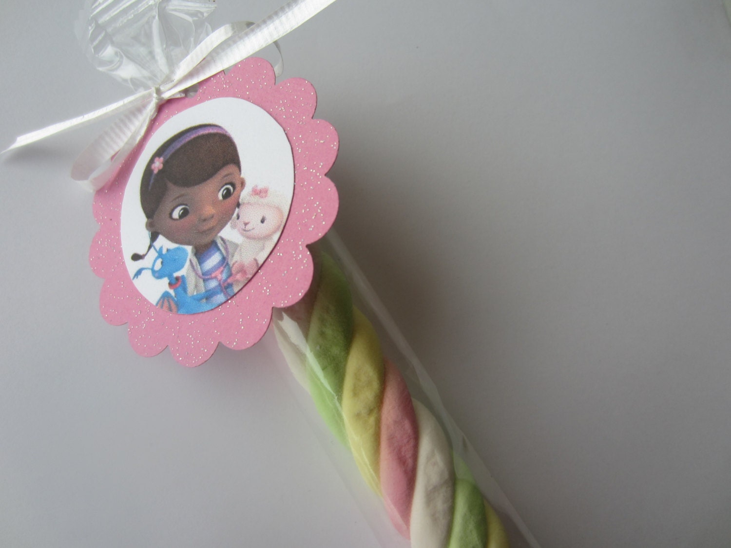 Doc McStuffins Marshmallow Rope Birthday Party Favors Ten (10) Il_170x135
