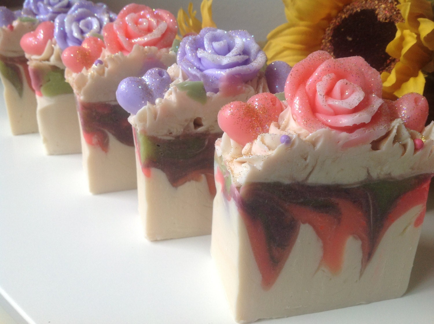 Mothers day Gift soap -Huge 11 Oz Decorative soap Goatmilk Wedding Birthday bridal Baby shower party favors Cold process mom gift Wholesale
