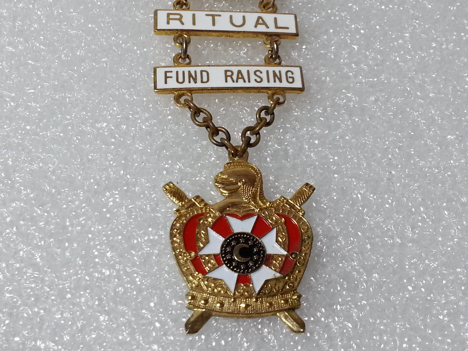 Vintage Demolay Masonic Ritual Metal