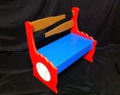 KIDS Baseball Bench w/Storage