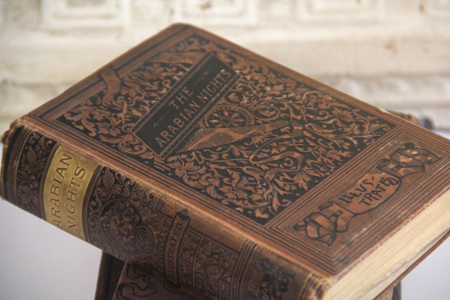 Buy buy entertainment books - Antique The Arabian Nights Book, George Routledge &amp; Sons, Late 1800s, Rare Book, Arabian Nights Entertainment, Home Decor, Gift