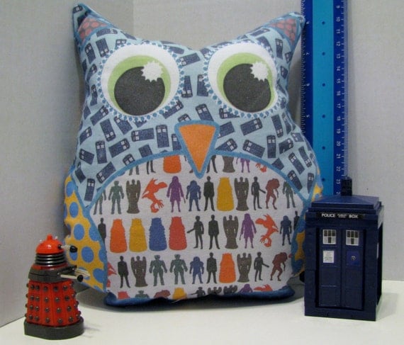 large stuffed owl
