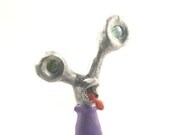 Alien Monster - Space Pet - Sci Fi Fantasy Clay Figurine
