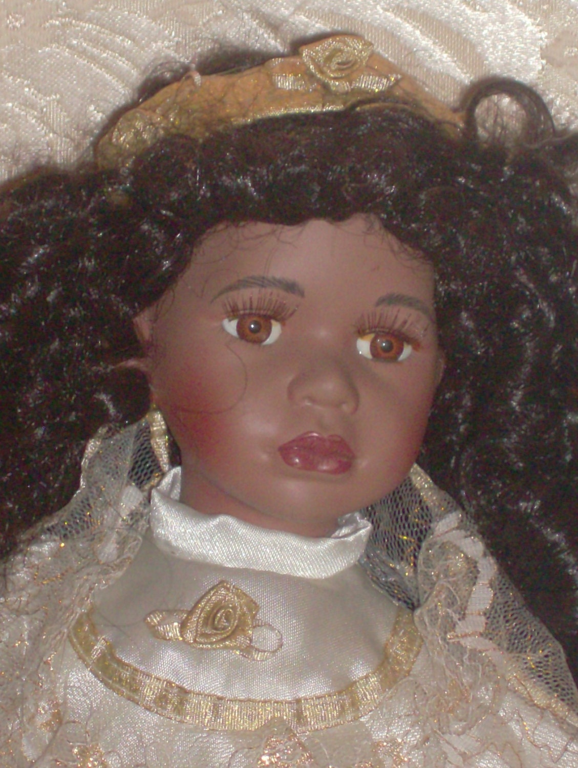 angel porcelain doll