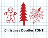 Christmas Doodles Font