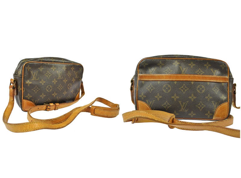 Vintage 80's Louis Vuitton Monogram Crossbody Shoulder Bag