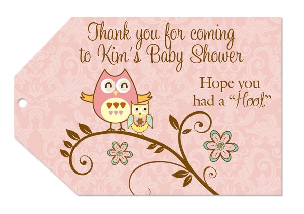Mama and Baby Owl Baby Shower Favor Tags- Printable Il_570xn