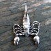 Sterling Silver Scorpion Pendant 32mm x 22mm  (.925) -Destash