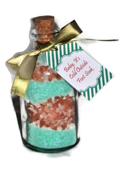 Foot Soak - European Spa and Epsom Salts - Eucalyptus and Spearmint - Baby, It's Cold Outside