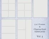 Field Journaling Frames & Clipping Mask Templates - Volume 3