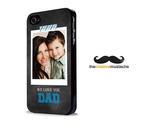 YOUR PHOTO - Custom iPhone 4 Case iPhone 5 Case - FATHERS Day - iphone 4 cover iphone 5 cover