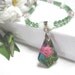 Vintage Glass and Crystal Necklace