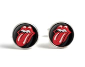 Rolling Stones Cufflinks - Rolling Stones 40 Licks Music Cufflinks