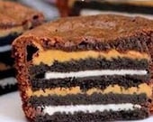 Oreo Peanut Butter Brownie Cookies Pkg. of 8