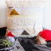 Peaks II - Handmade Woven Tapestry Throw Pillow