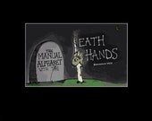 Death Hands Book Cover: Limited Edition Prints signed and numbered.
