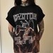 Vintage hand dyed Led Zeppelin unisex t-shirt large 