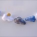 Clouds On Parade: Night, Day, and Stormy Cloud Garland Decor, Hand-Stitched 
