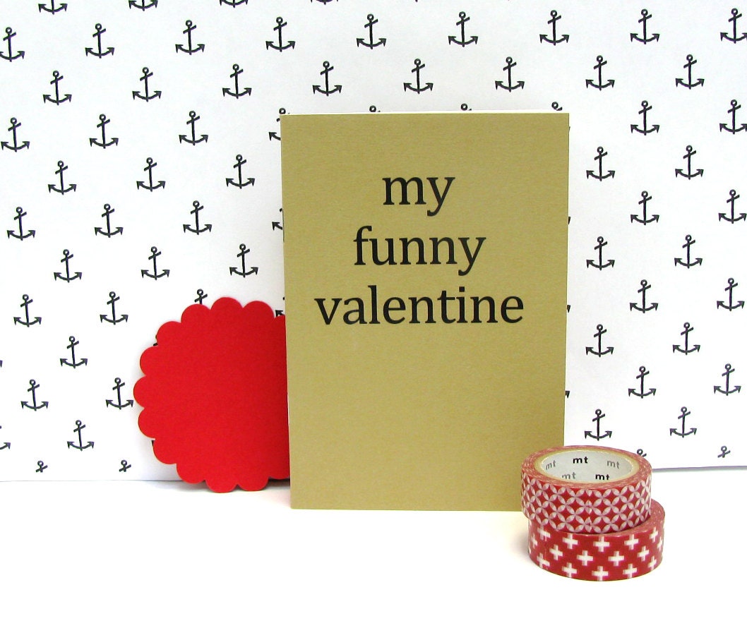 My funny valentine notebook - valentines journal - song lyrics - Frank Sinatra