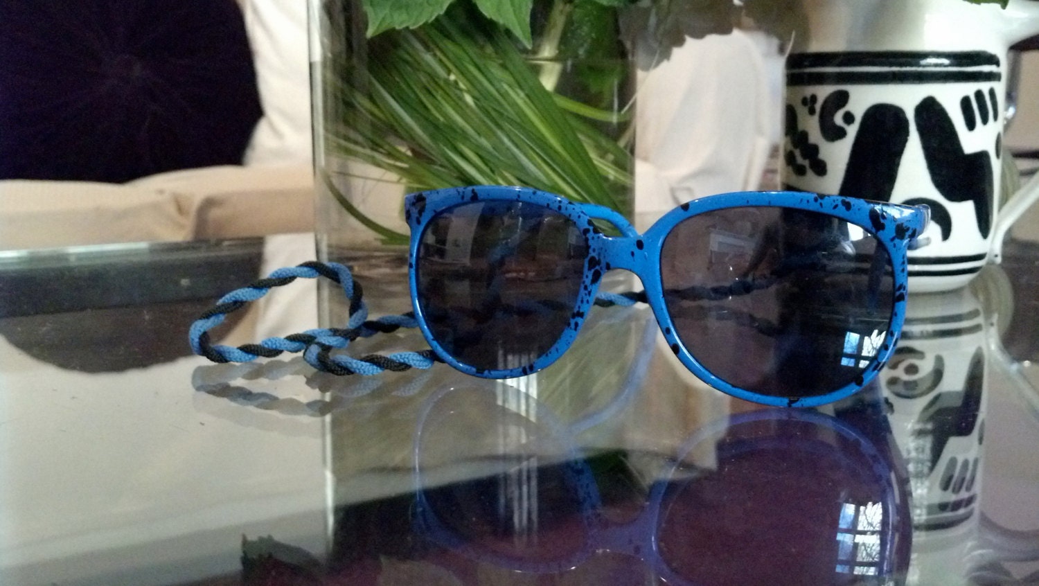 Vintage 80s Black & Blue ...