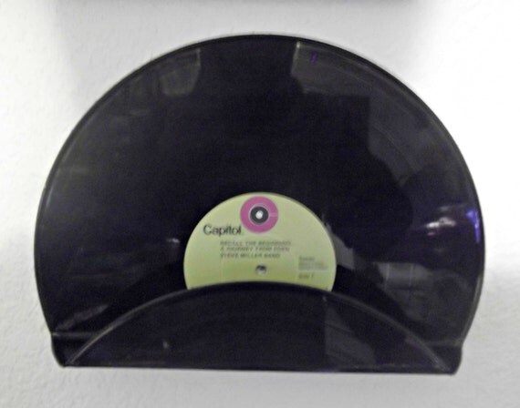 Steve Miller Band Recall The Beginnings Vinyl Record Album Wall pocket Display letter / mail sorting recycled office organizer system