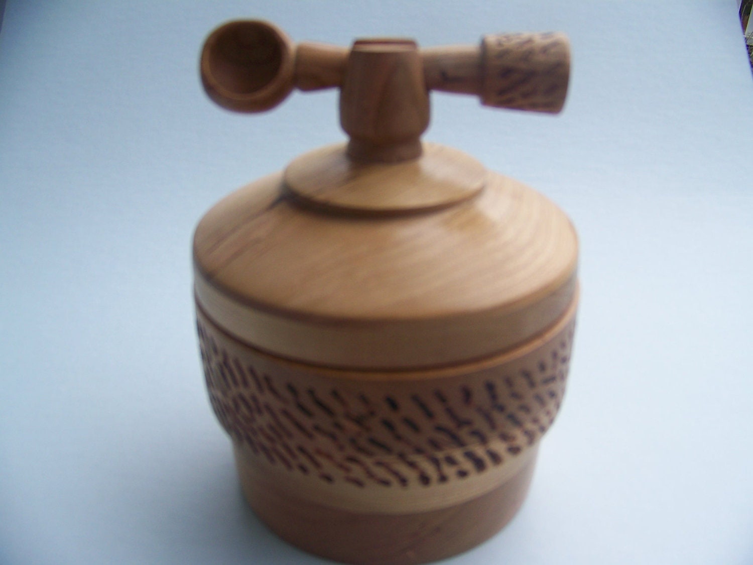 Salt Box in Sap Cherry