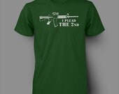 plead the 2nd Amendment second gun concelled carry ar15 ak47 guns mac irish out funny army tee t-shirt