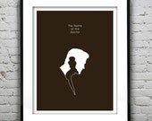 Doctor Who Poster  Art Print 8 X 10 Original British UK episode The Name of the Doctor